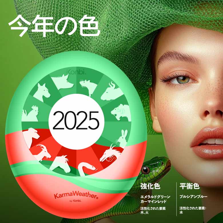 2025年の色