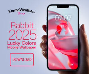 2025 trend colors for the Rabbit: download mobile wallpaper