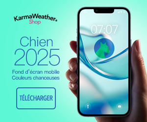 Couleurs tendance 2025 du Chien : téléchargez l'écran d'accueil mobile